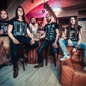 Klynt lineup in rehearsal room
