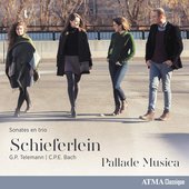 Schieferlein, Telemann & C.P.E. Bach: Sonates en trio
