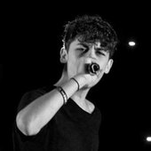 black white
