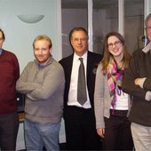 A typical cast in the Studio