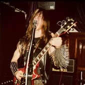 Jon in picture by Samoth From Emperor in 90s