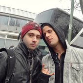 with Tobin Esperance (Papa Roach)