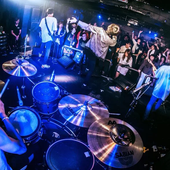 band on stage