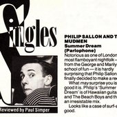 Philip Sallon and the Mudmen - Summer Dream (1984)