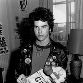 Darby Crash lead singer of the Germs 1980