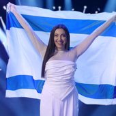 Yuval w/ Israeli Flag