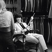 Keith looking debonair at the Beau Gentry shop, Hollywood 1964.