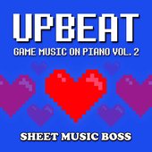 Upbeat Game Music on Piano Vol. 2  [SMB]  [Album Cover]