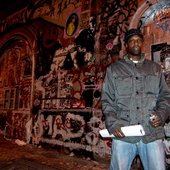 Street Artist---M. Sayyid photo by Justin Farrow 2007