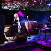Elias of Venus performjng at Fontaine Gypsy Camp on 05.09.2024.