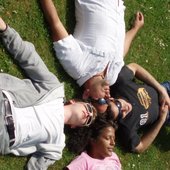 FBB on the lawn