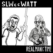 Cartoon image of the artists