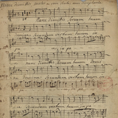 Nunc dimittis, motet a voix seule, avec simphonie 