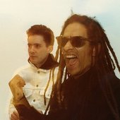 Dan Donovan & Don Letts - both from Big Audio Dynamite