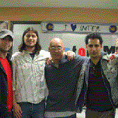 Buddahead after InterFM radio interview in Tokyo