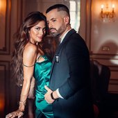 Greeicy and Mike Bahia