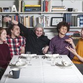 Band-photograph from Young & Happy