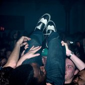 Benga in the crowd of Paradiso