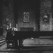 Sound and Video recording session at St. Bartholemew's Church. Colin with Steven Wilson at Steinway piano.