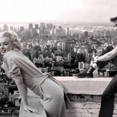 Elvis + marilyn