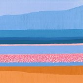 Flamingo Lake (Painting for Marine Africa)
