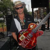 still life w/ paul and guitar