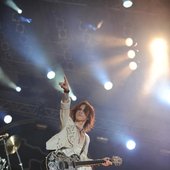 SUGIZO @ a-nation 2011　Photo by Keiko Tanabe