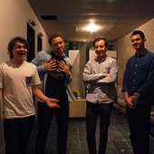 Bombay Bicycle Club at backstage of The People's Party Jakarta