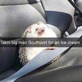 Takin big man Southport for an Ice cream