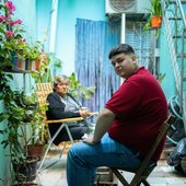 la madre llora