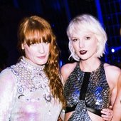 taylor swift & florence welch (2016)