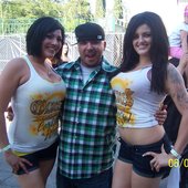 Kautious @ The Lowrider Car Show So Cal With The Girls From Oldies Car Club