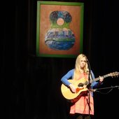 Sjöfn Andersdóttir at the Anchorage Folk Festival