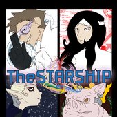 The StarShip Anime Comic _Cover Art_ Illustration by Brandon Dunlap