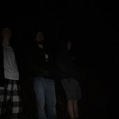 the three vacant lights members, jasper owen and jaxon, chilling outside