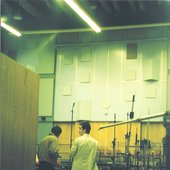 David and James sneak a look at studio 1 at Abbey Road