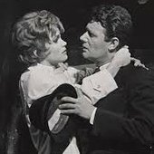 Lee Remick and Harry Guardino in Anyone Can Whistle 