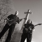 Henri and Mike in Ypres for a video shoot.