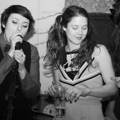 (l-r) Alanahrama, Evil Zoe, Sloey Zoe. Prom Foolery, February 2011