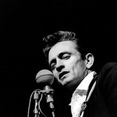 Johnny Cash performing in the mid 1960s.