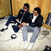 Lionel Richie and Michael Jackson