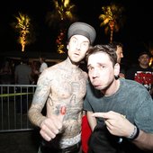 Travis: \"Me and my brother from another mother right after Coachella.\"