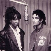 Siedah Garrett and Michael Jackson