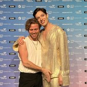 Søren Torpegaard Lund with Tim Schou (co-writer "Lige her")