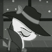 Rarity b&w