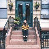 caitlin on stairs