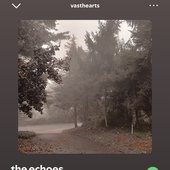 “Echoes” By vasthearts on spotify