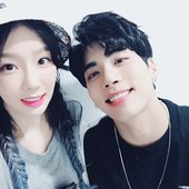 Jonghyun and Taeyeon