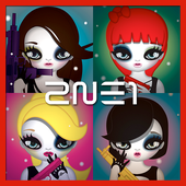 2NE1 2nd Mini Album (Physical Release Cover)