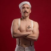 Jamie Lenman dressed as a sailor